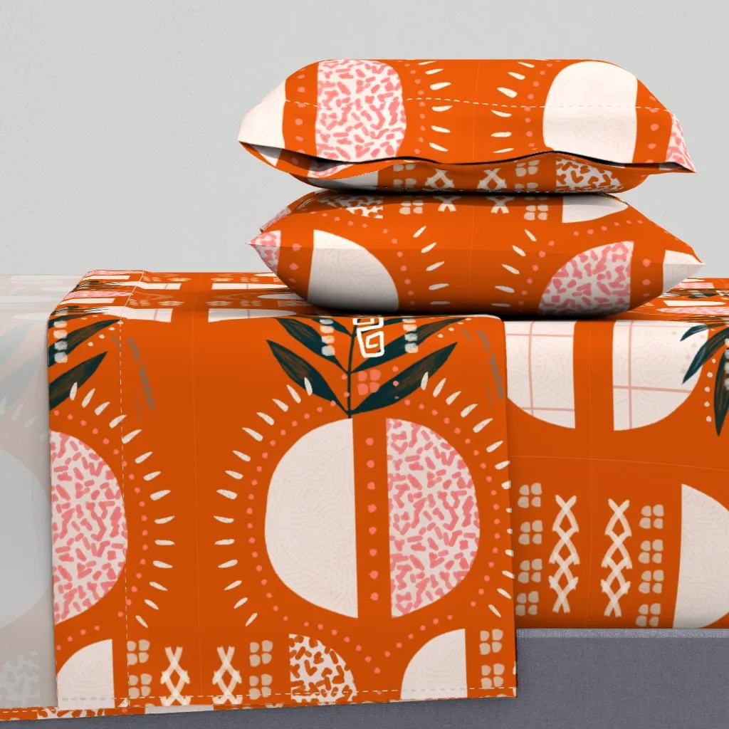 Teyona's A Killa Queen Sheet Set - Burnt Orange product