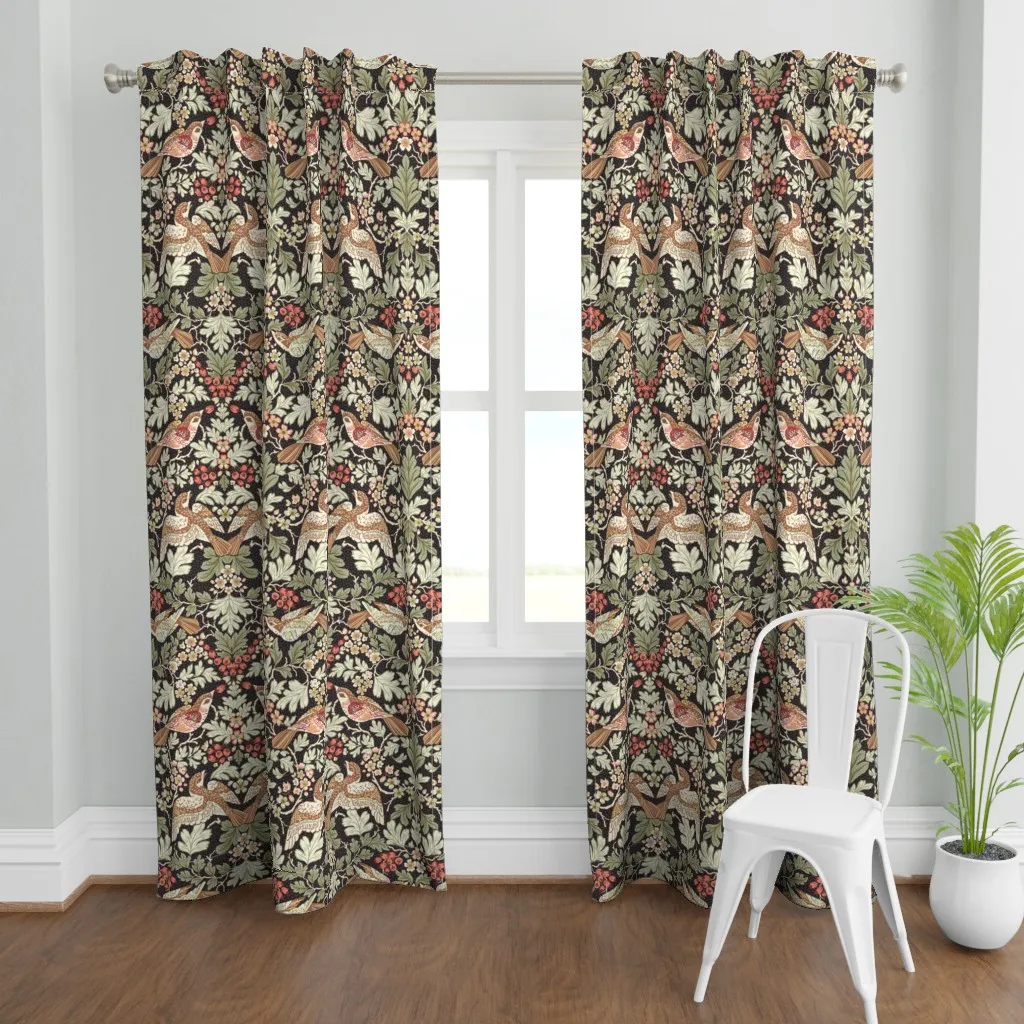 Thaniel Hedgewitch Curtain Panel - Dark Brown product