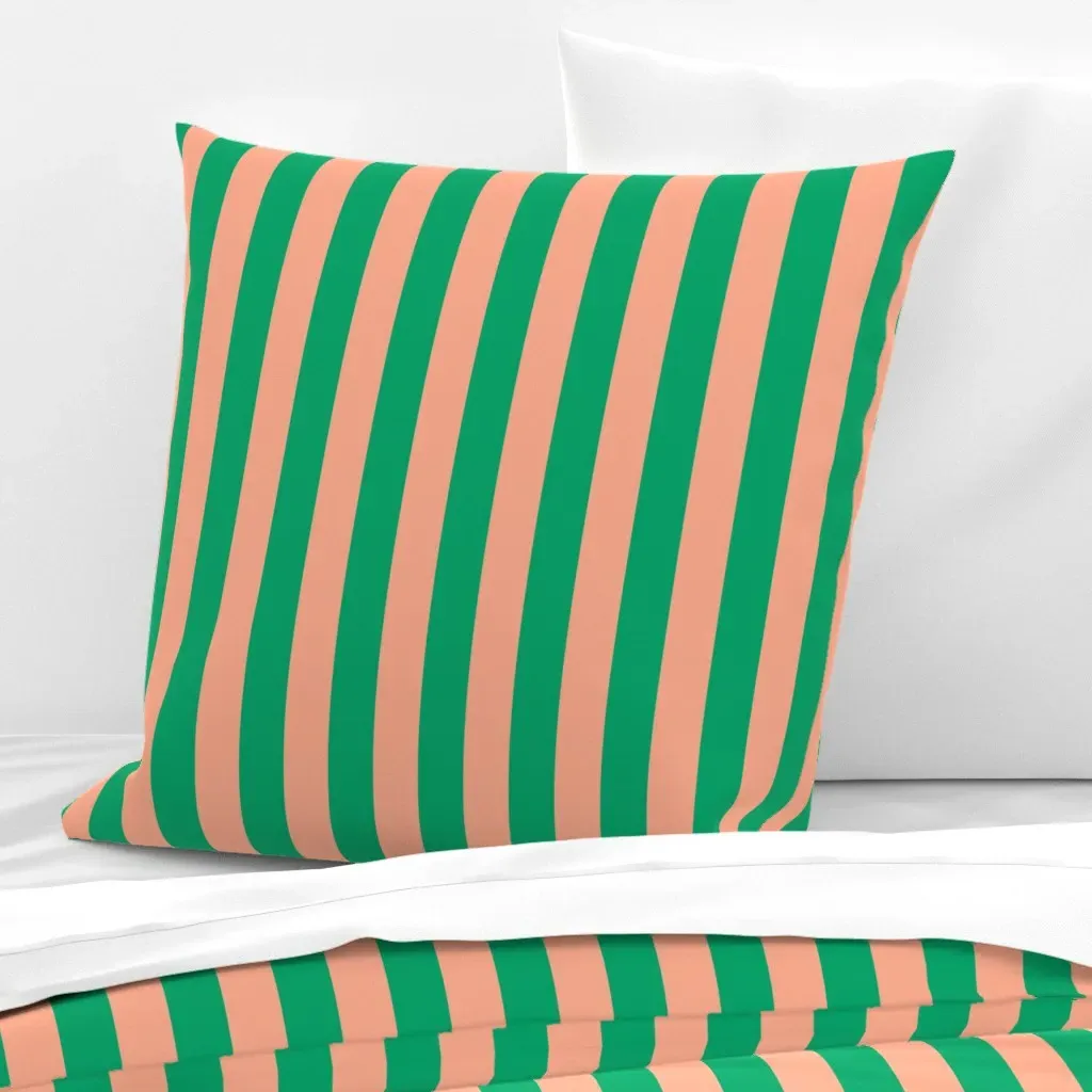 The Dopamine Nest Euro Pillow Sham - Coral Pink product