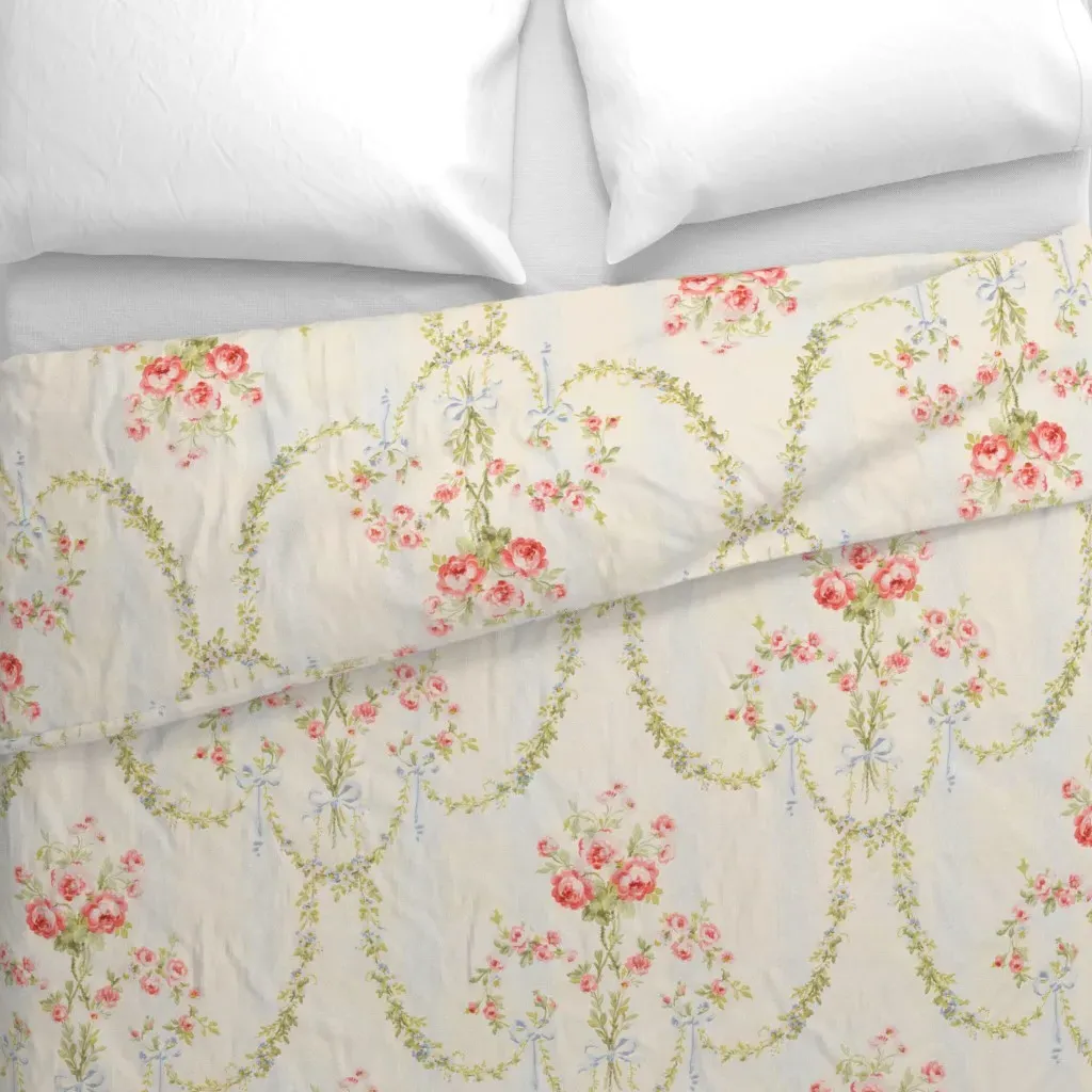 The Elysee Duvet Cover - Pink alternate view