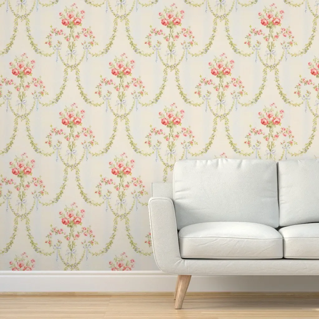 The Elysee Peel and Stick Wallpaper - Pink product