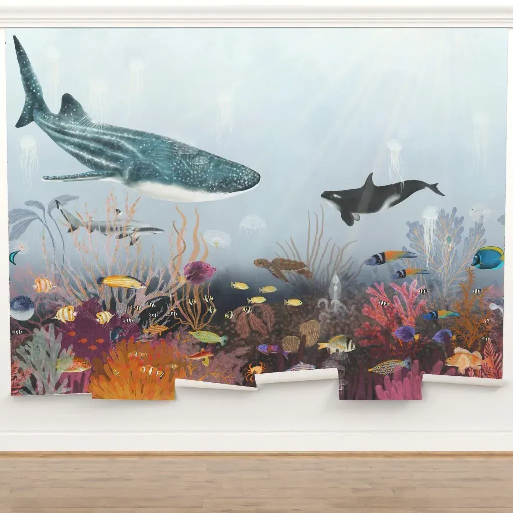 The Heart Of The Reef Peel and Stick Wall Mural product