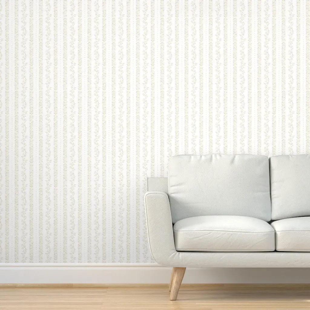 Theodora Stripe Peel and Stick Wallpaper - Tan product