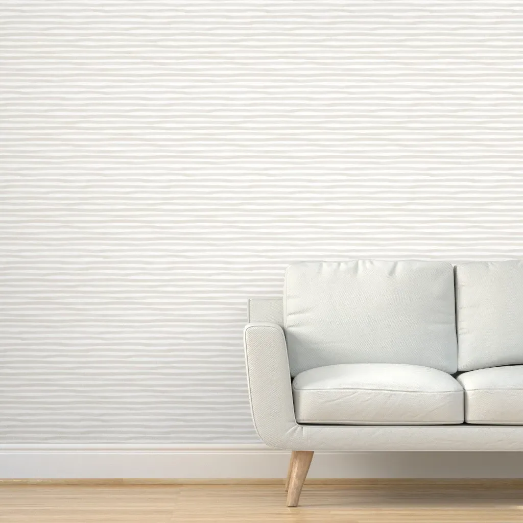 Thick Stripe Peel and Stick Wallpaper - Beige product