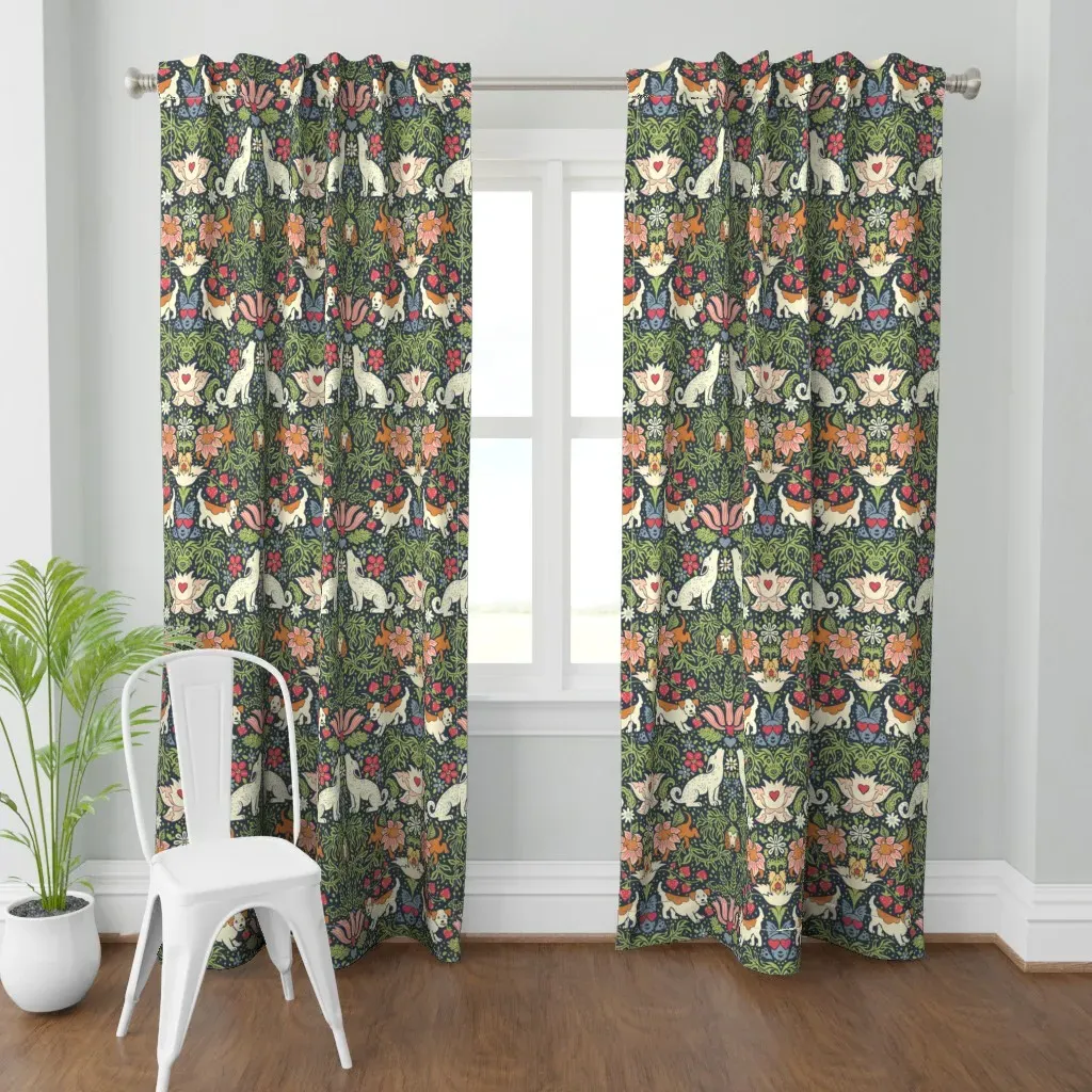 Thief Of The Strawberry Curtain Panel - Beige product