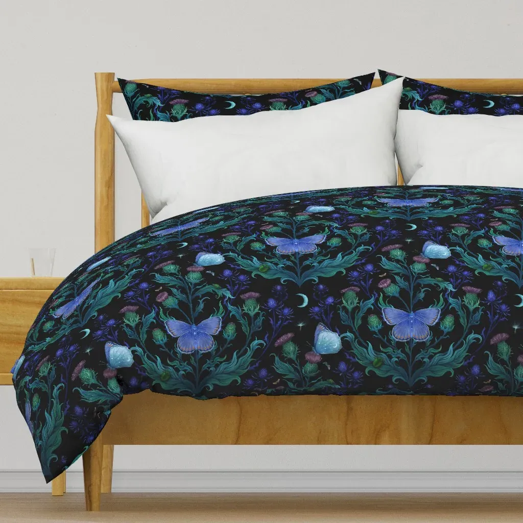 Thistle Duvet Cover - Blue product