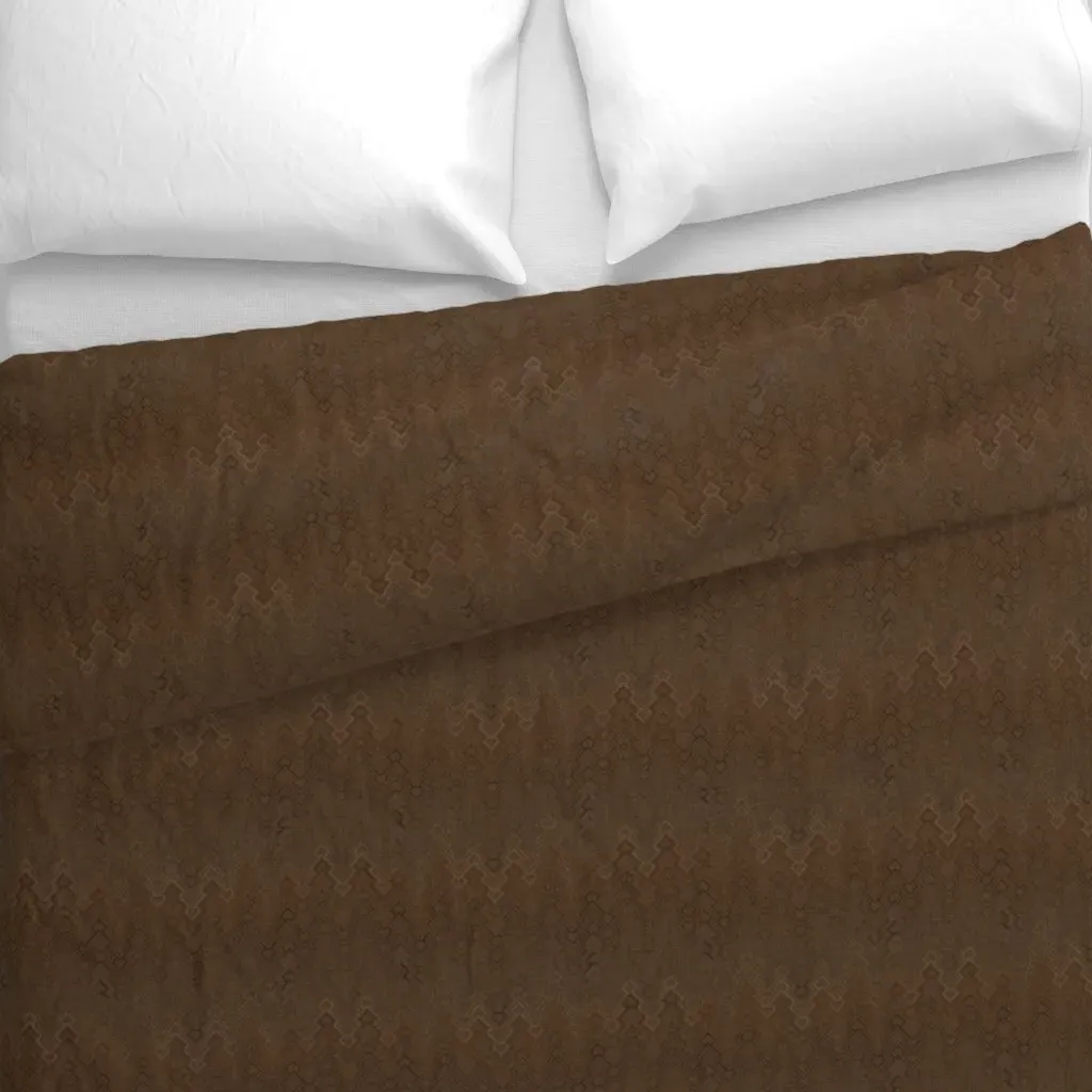 Threshold Half Size Duvet Cover - Brown alternate view