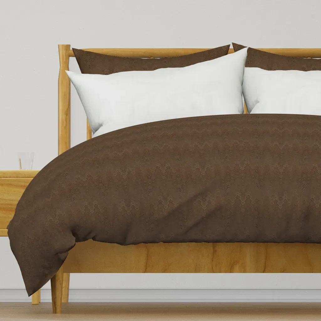 Threshold Half Size Duvet Cover - Brown product