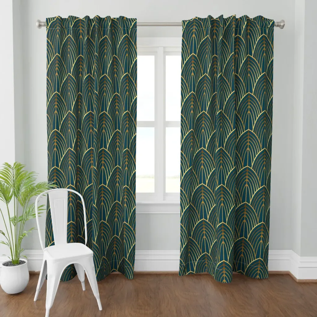 Tiffany Curtain Panel - Gold product