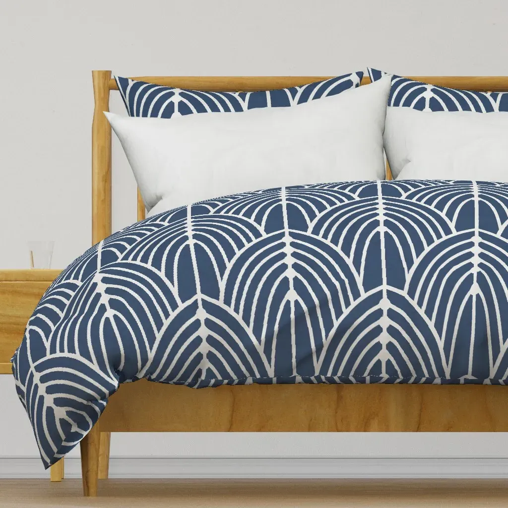 Tiffany Duvet Cover - Navy Blue product