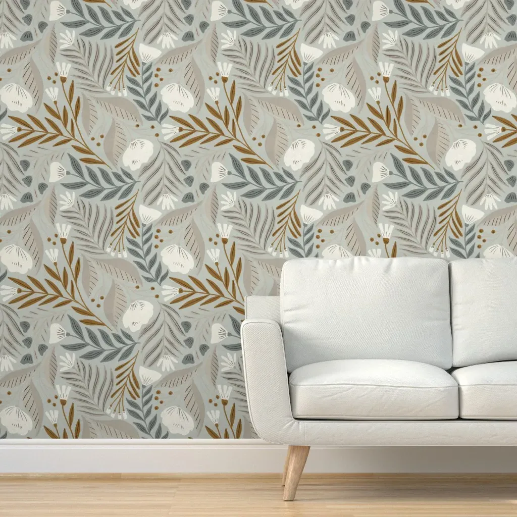 Tilly Peel and Stick Wallpaper - Gray product