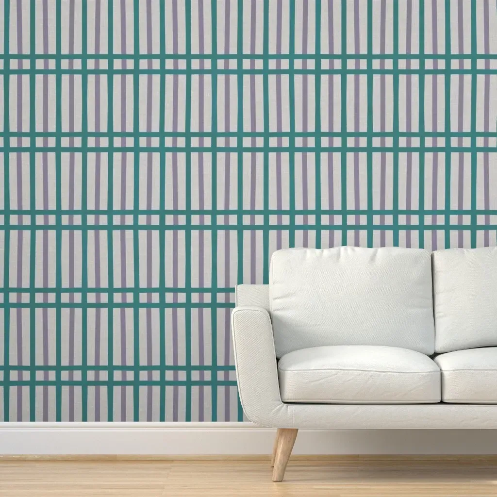 Torii Peel and Stick Wallpaper - Teal product