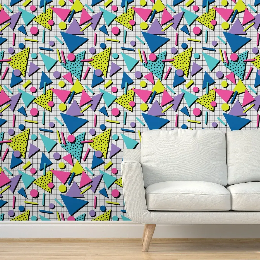 Totally Tubular Peel and Stick Wallpaper - Pink product