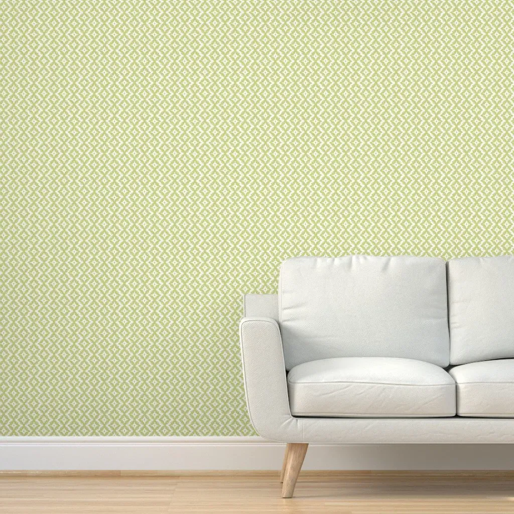 Trailhead Chartreuse Peel and Stick Wallpaper - Sage Green product
