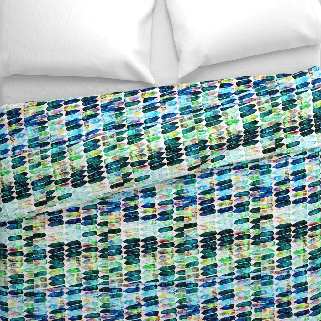 Translucence Duvet Cover - Blue alternate view