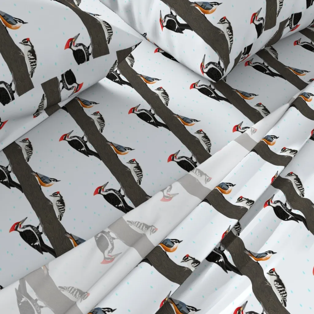 Tree Clingers Queen Size Sheet Set - Black alternate view