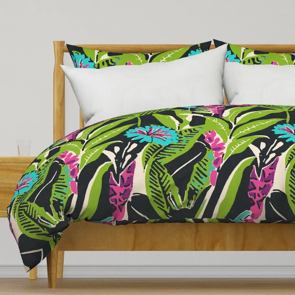 Tropical Jungle Duvet Cover - Green product