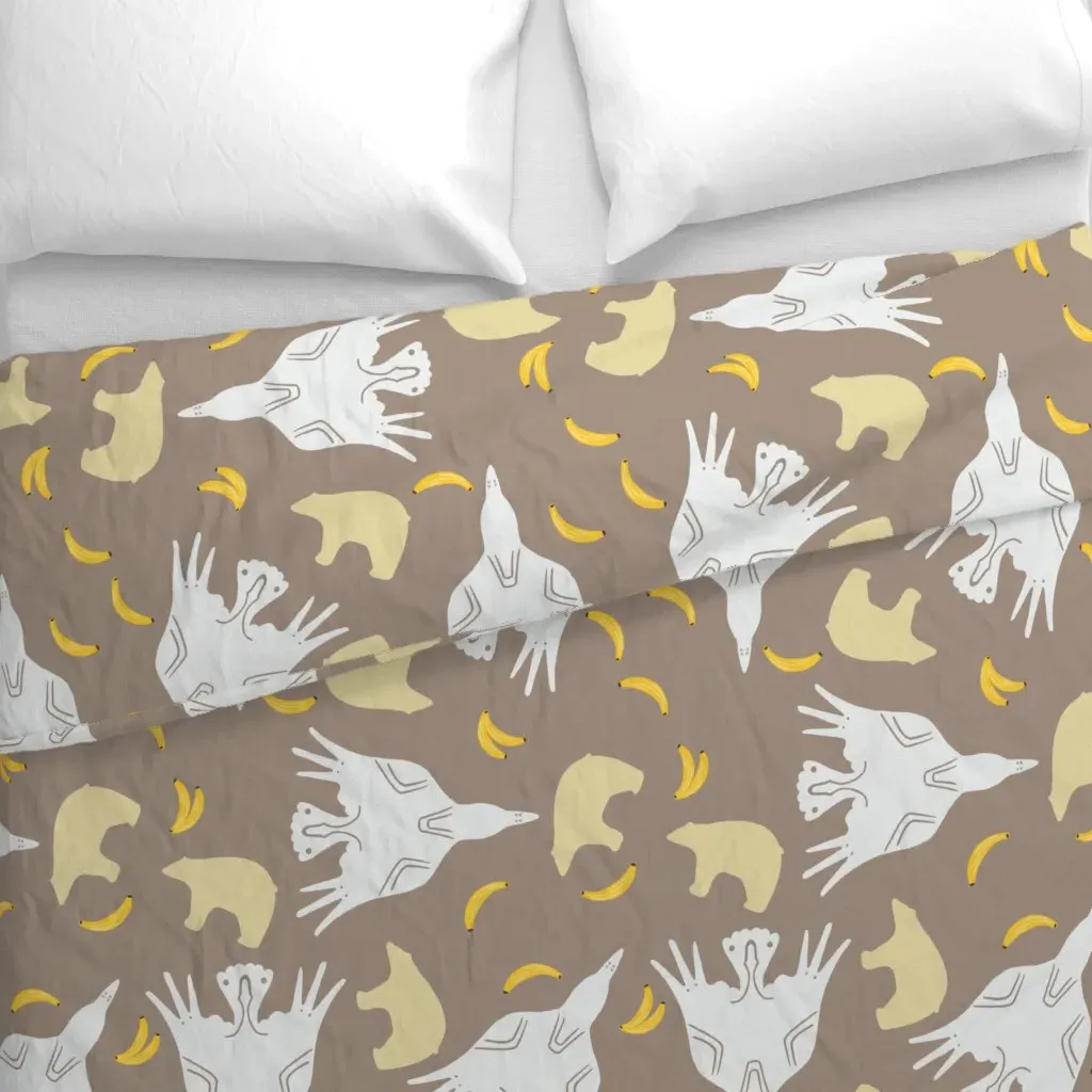 Tulukkaaraq II Duvet Cover - White alternate view