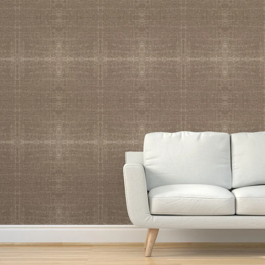 Turka Solid Peel and Stick Wallpaper Removable - Taupe product