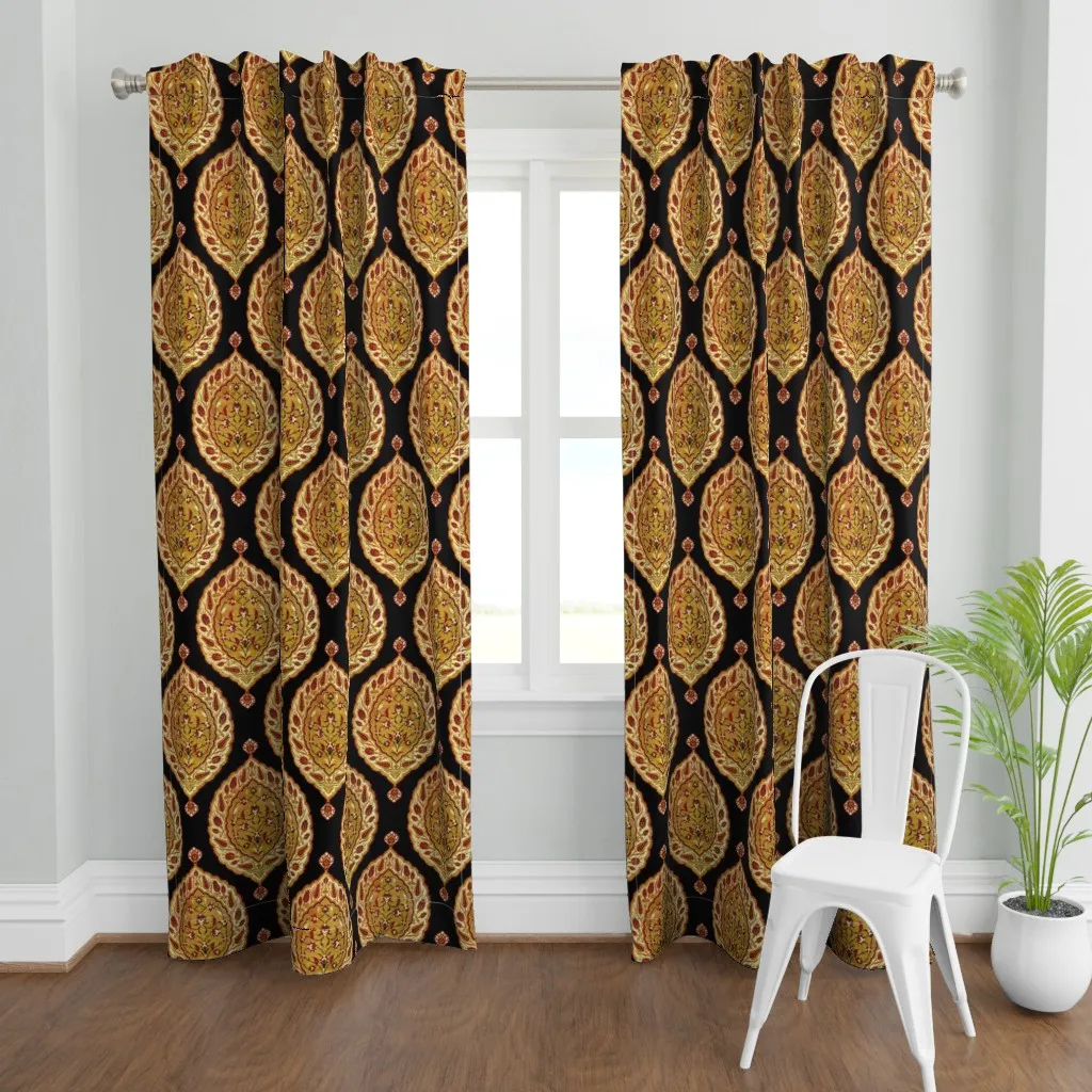 Turkish Delight Curtain Panel - Gold product