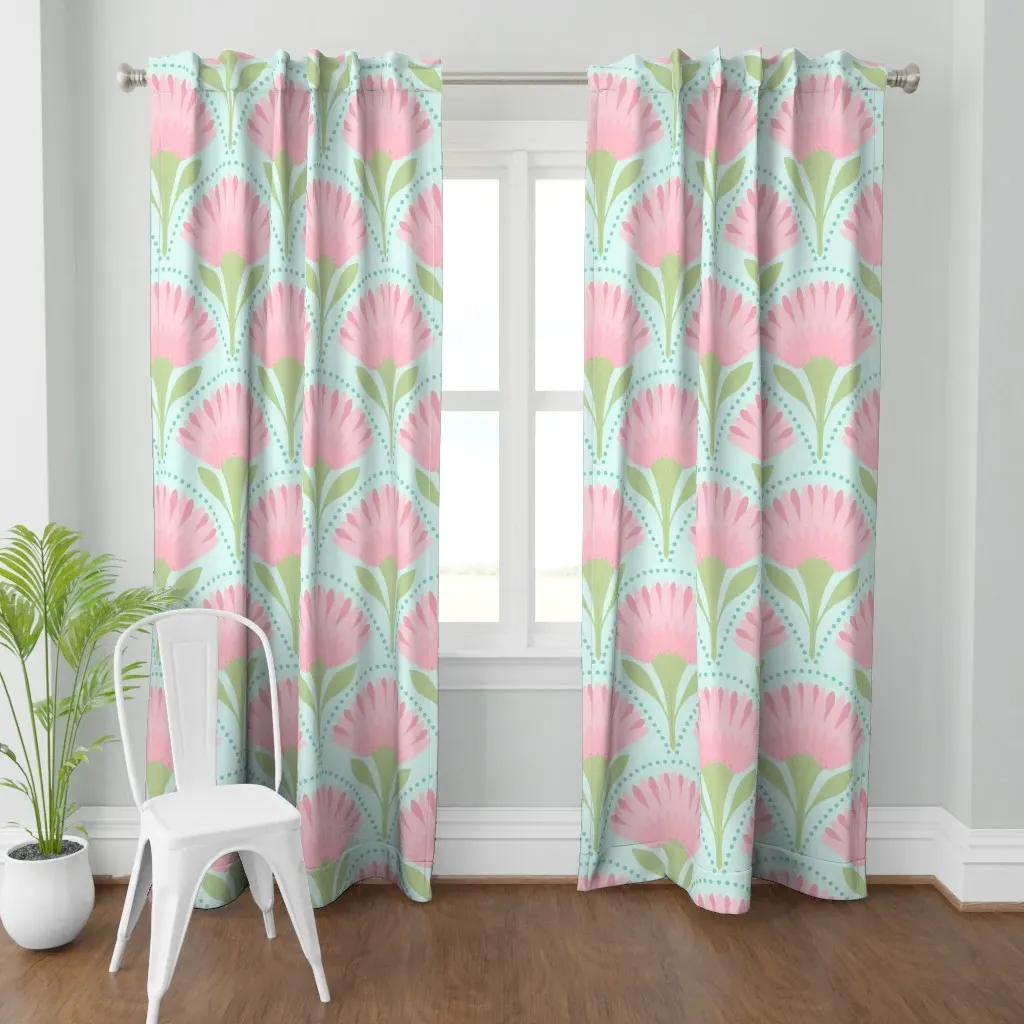 Tween Blooms Curtain Panel - Pink product