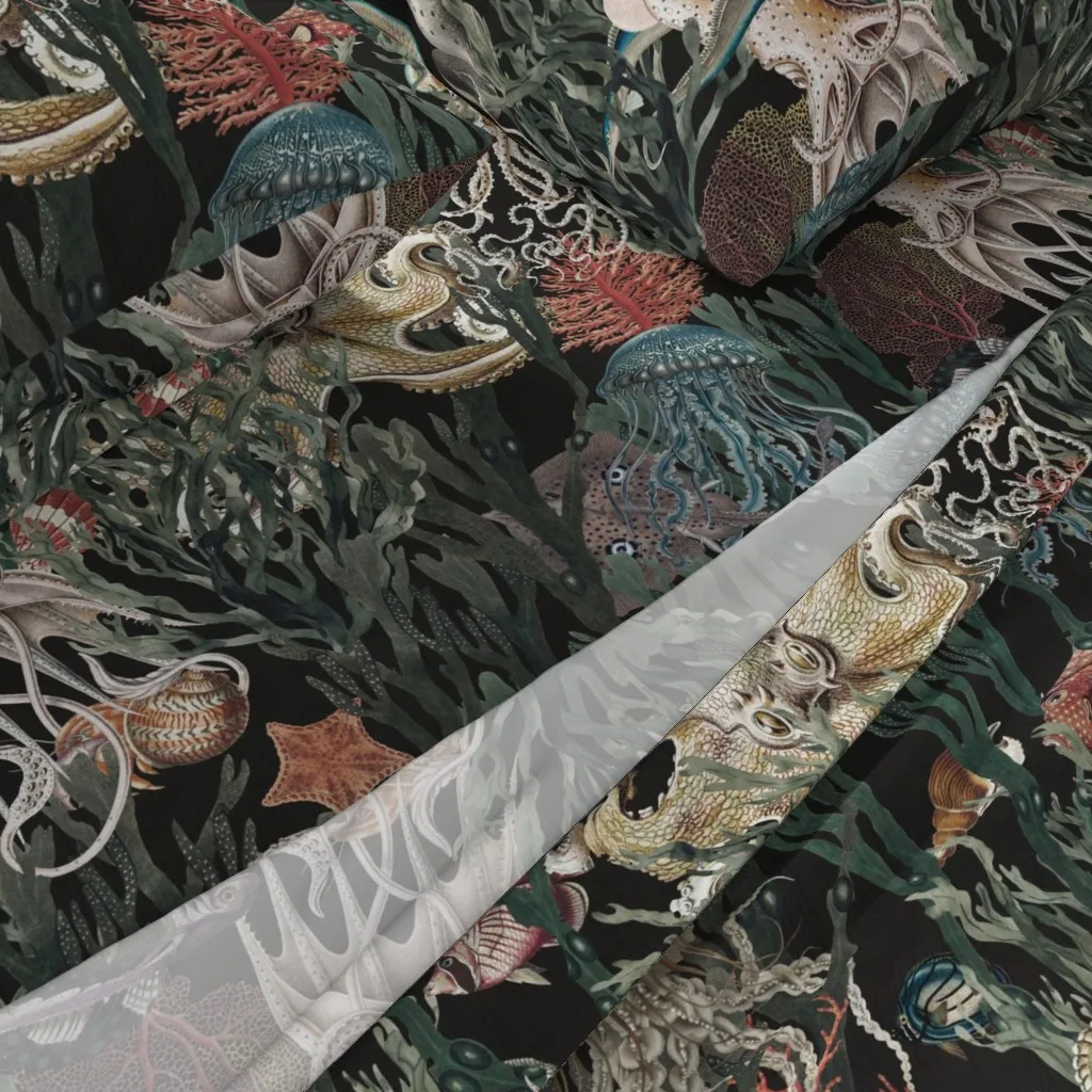 Undersea Marine Garden King Sheet Set - Green alternate view