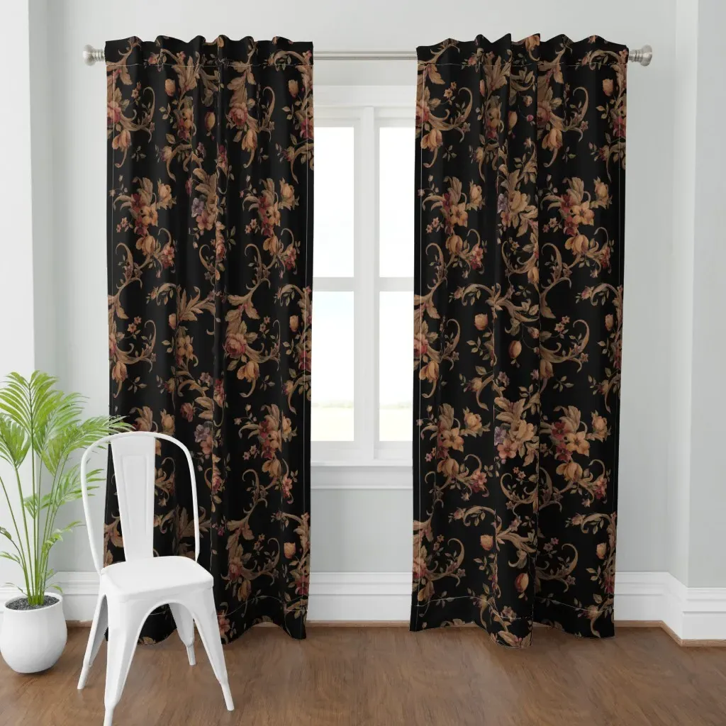 Vampire Guild Curtain Panel - Black product