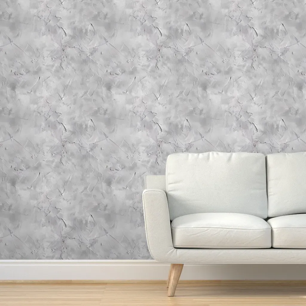 Venetian Plaster Style Peel and Stick Wallpaper - Gray product