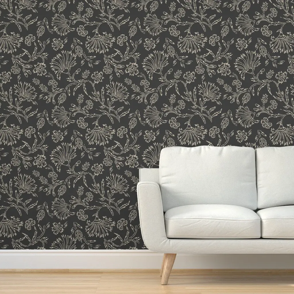 Veranda Kalami Peel and Stick Wallpaper - Beige product
