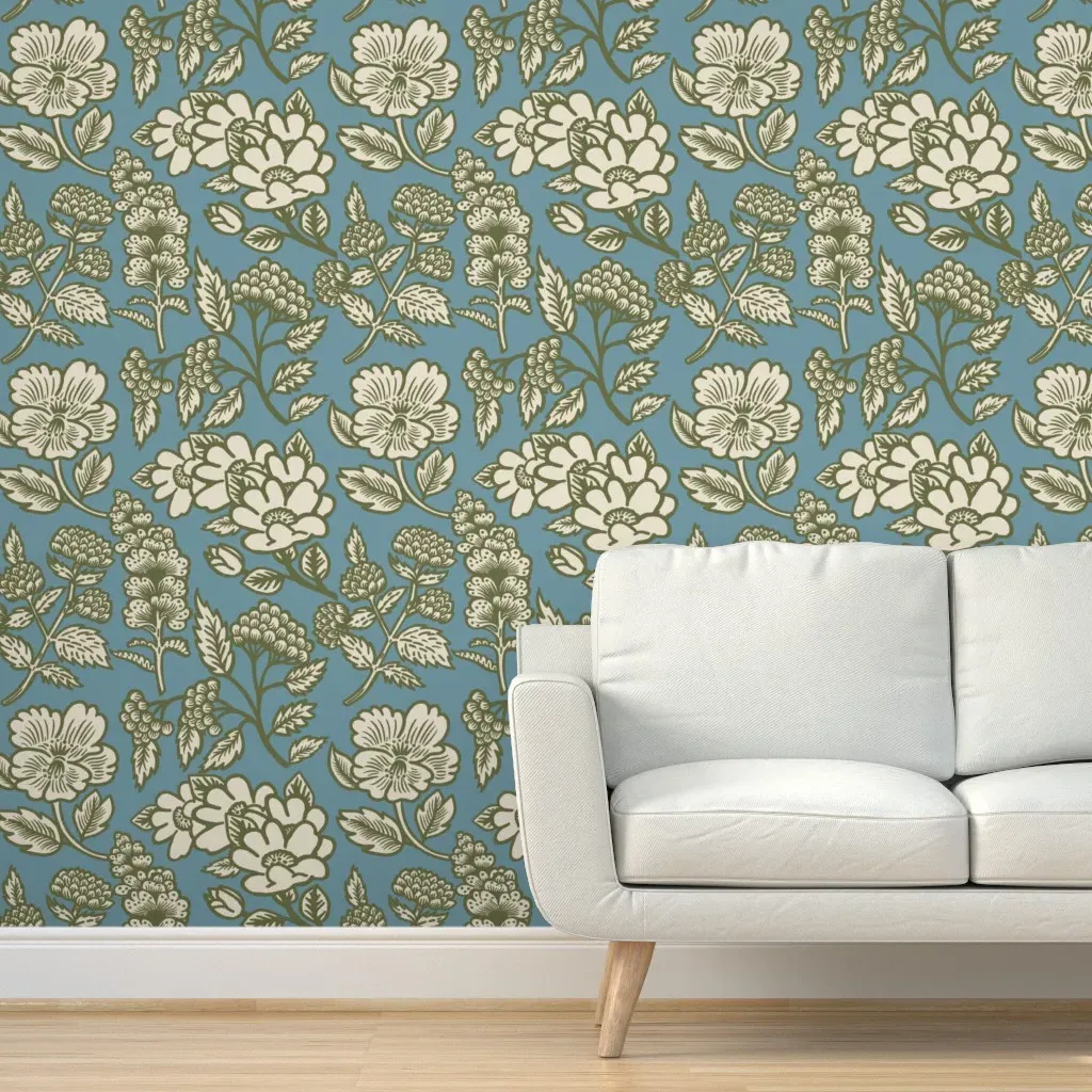 Veranda Lulu Peel and Stick Wallpaper - Beige, Cream product