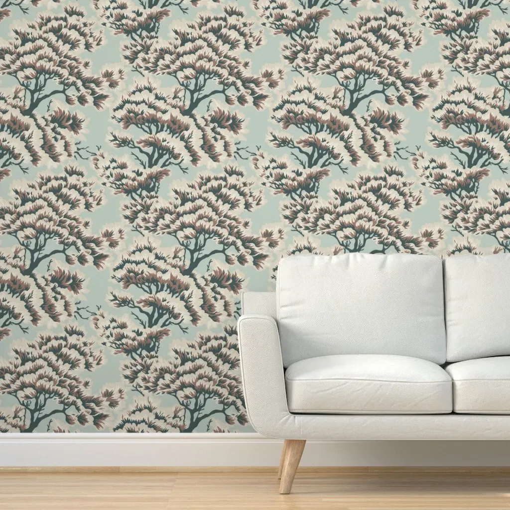 Veranda Woods Peel and Stick Wallpaper - Taupe product