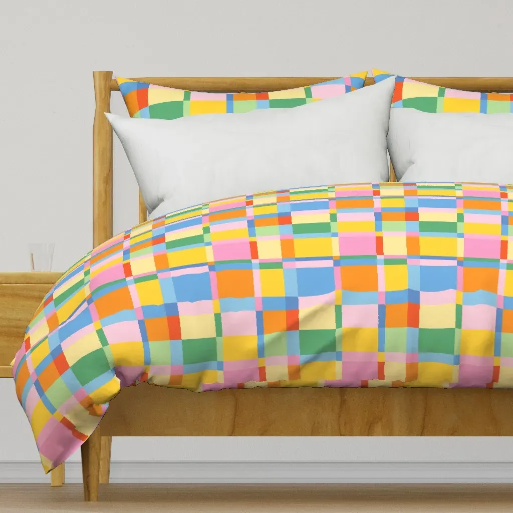 Vibrant Cheerful Colourful Duvet Cover - Yellow product