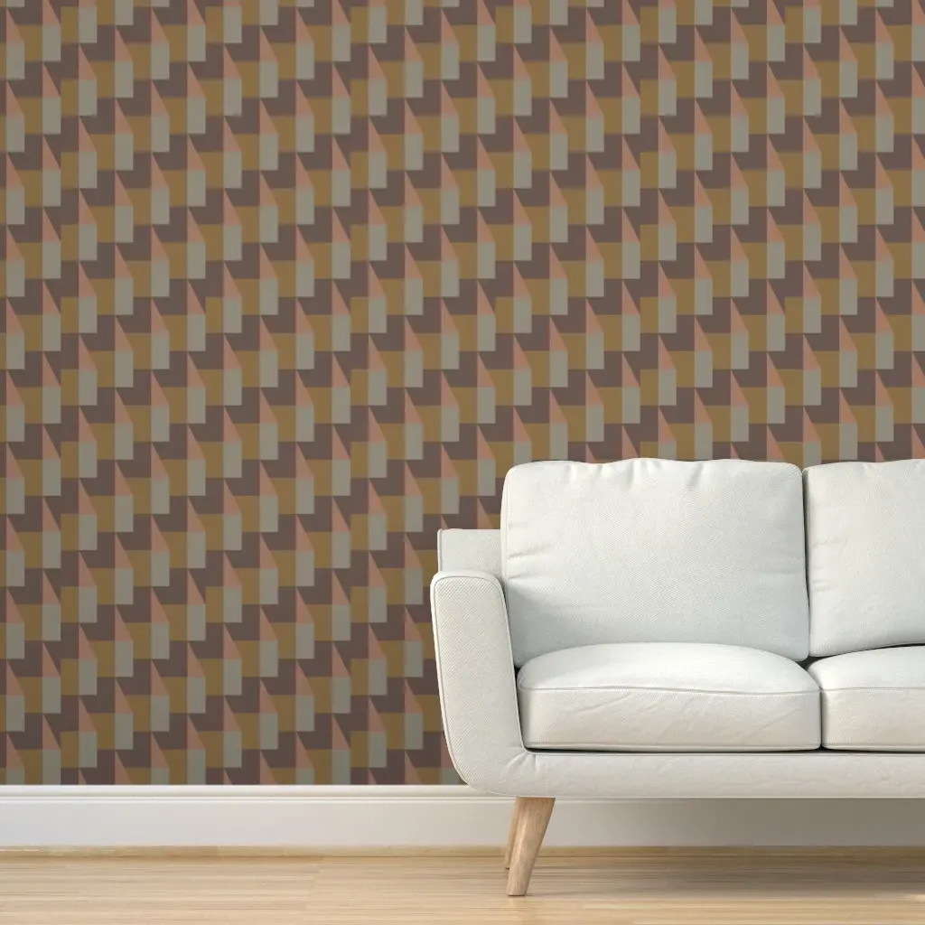 Vienne Atelier Cyprus Peel and Stick Wallpaper - Taupe product