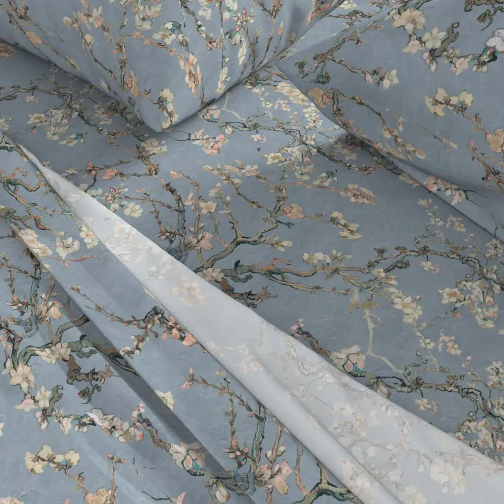 Vincent Van Gogh Almond Blossom Queen Sheet Set - Light Blue alternate view