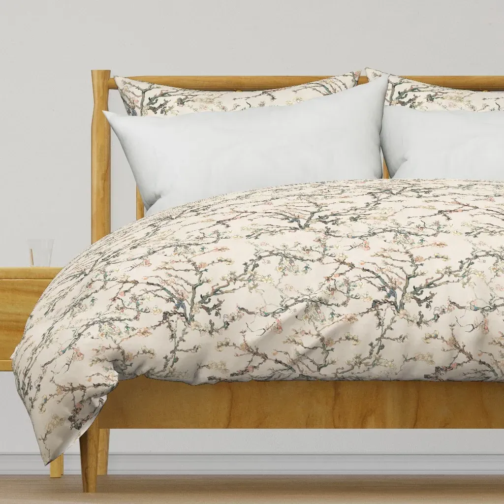 Vincent Van Gogh Almond Duvet Cover - Off-White product