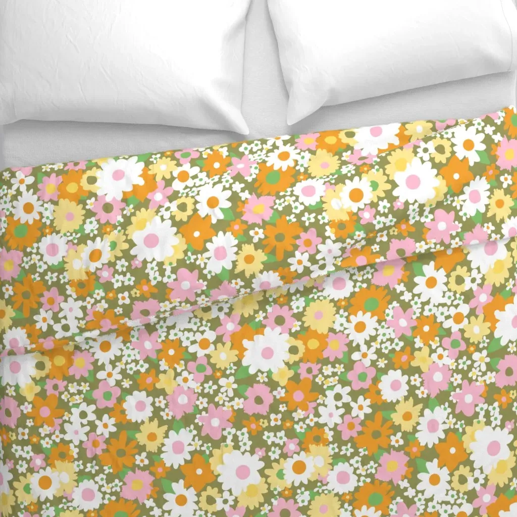 Vintage 14 Duvet Cover - White alternate view