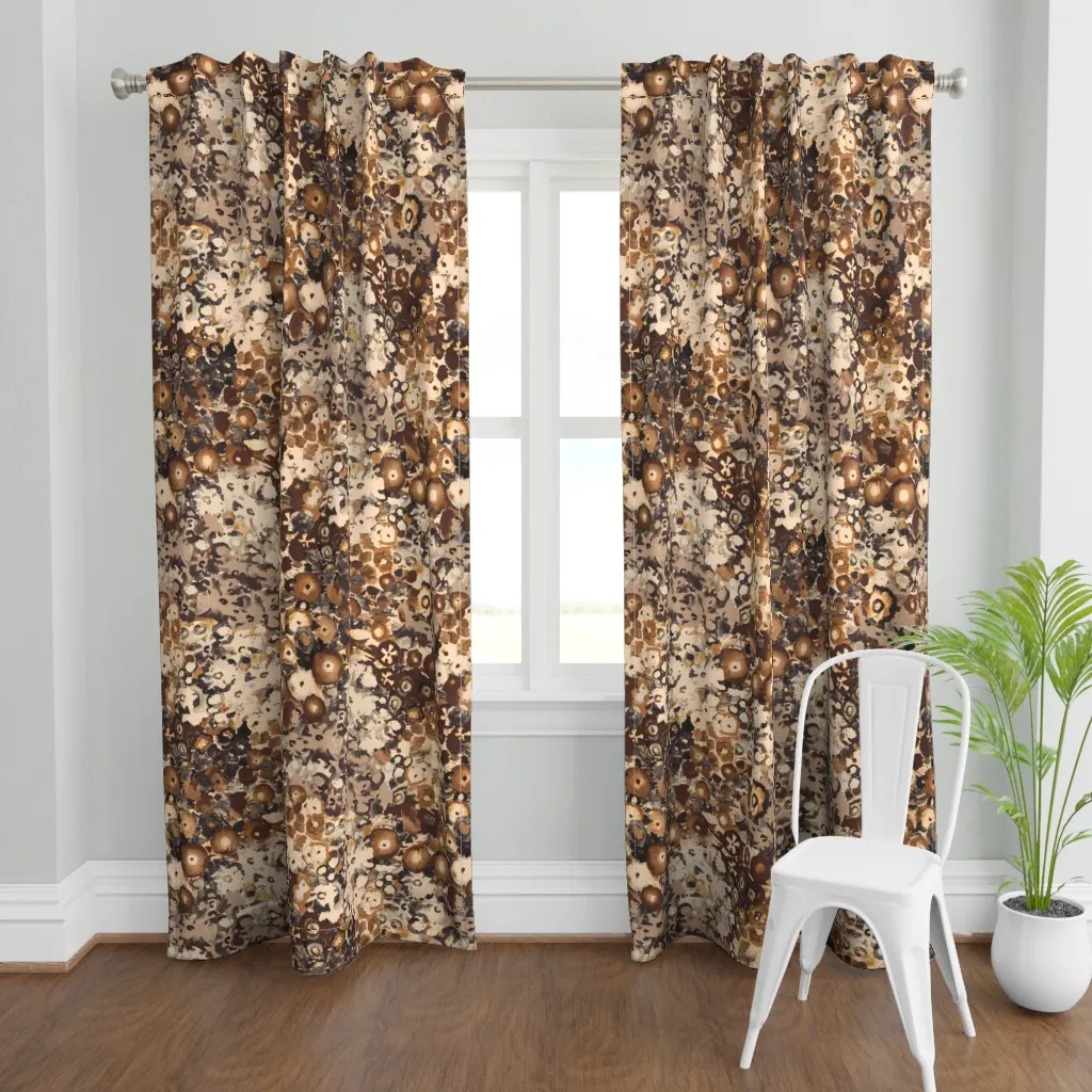 Vivid Rhythm Mineral Curtain Panel - Beige product