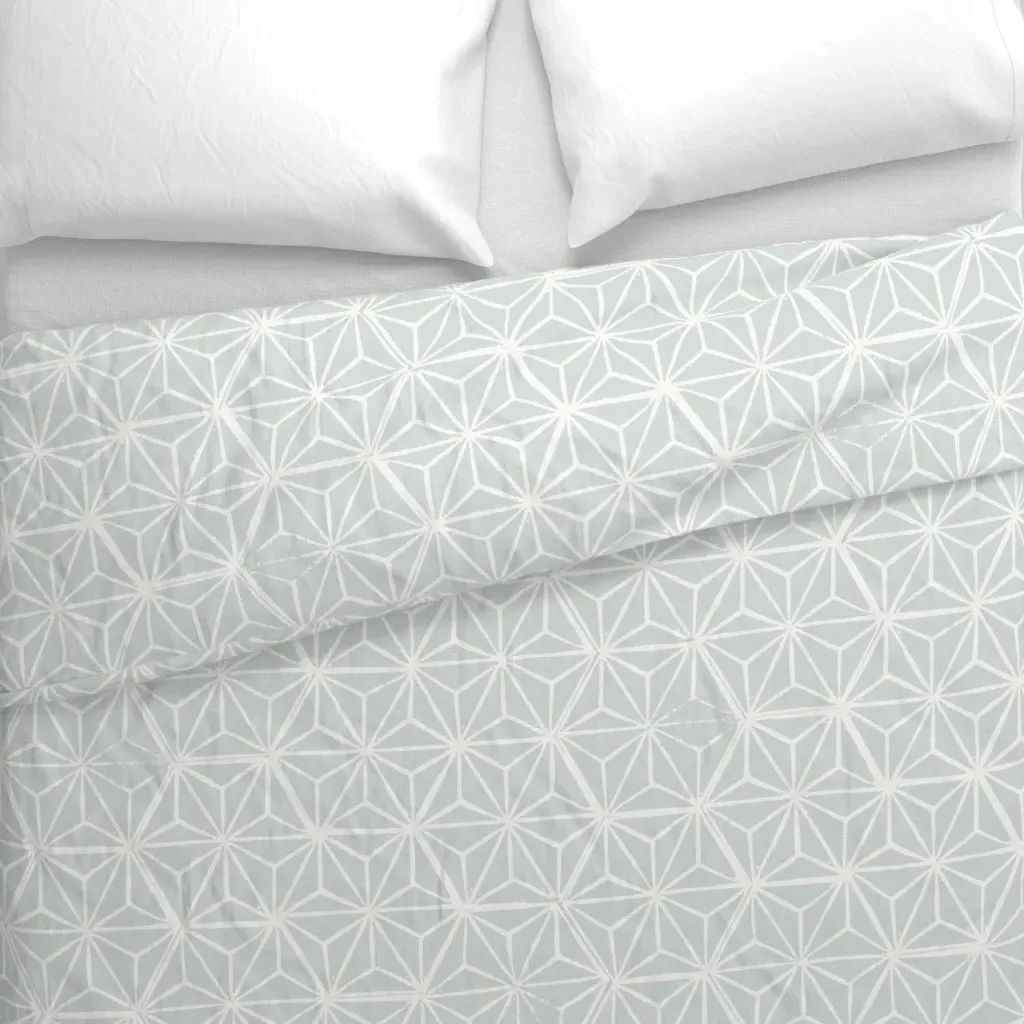 Wabi-Sabi Duvet Cover - Light Gray alternate view