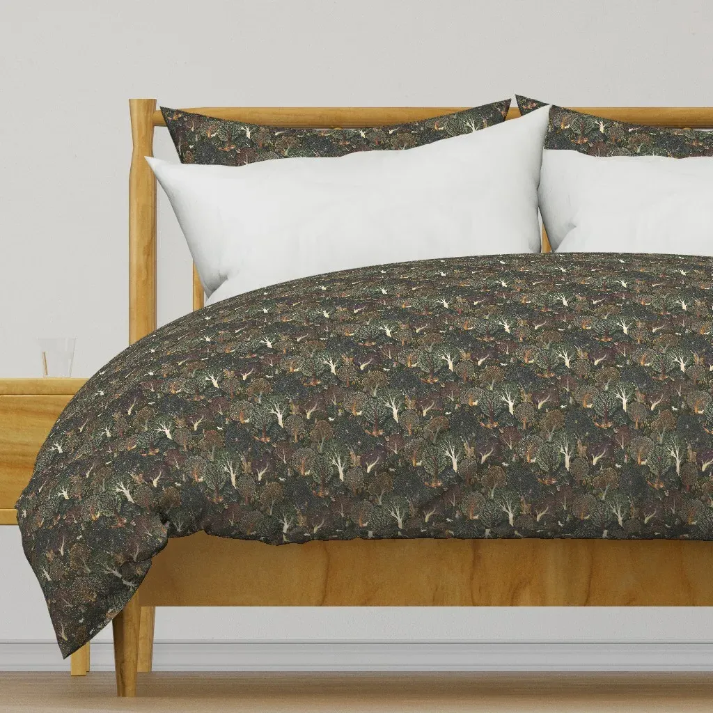 Walkingintheforest Duvet Cover - Green product