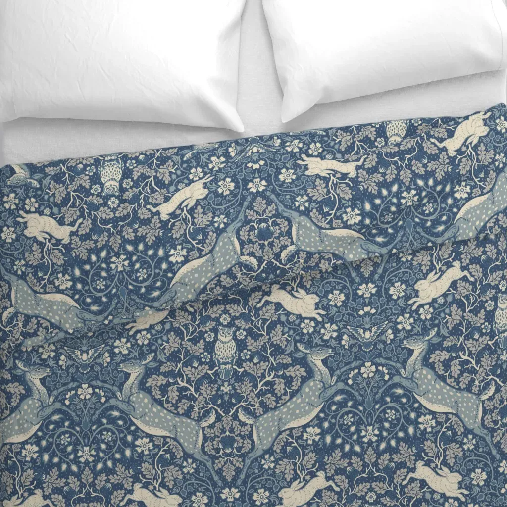 Waltham Winternight Duvet Cover - Blue alternate view