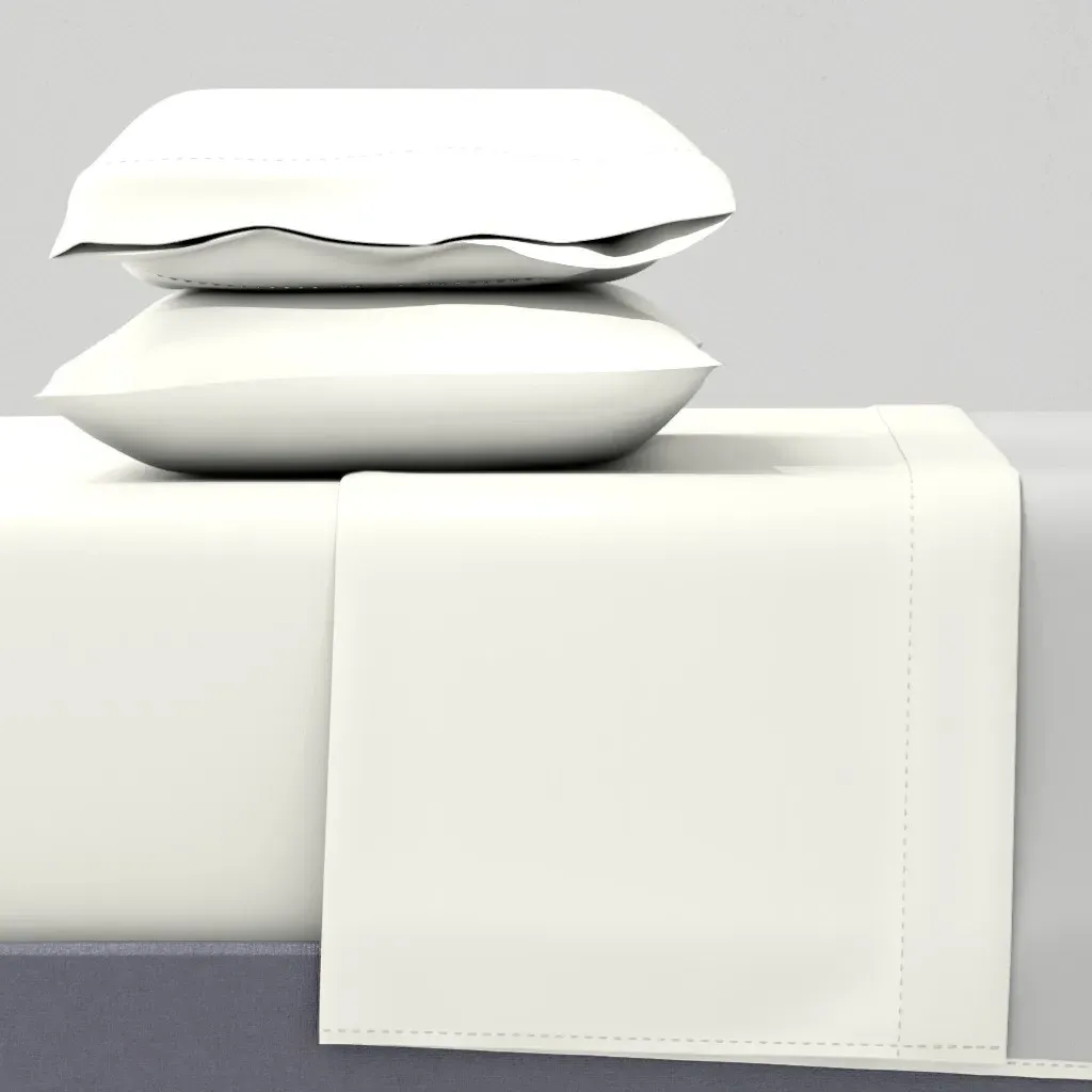 Warm Ivory Solid Full Sheet Set - Off-White product