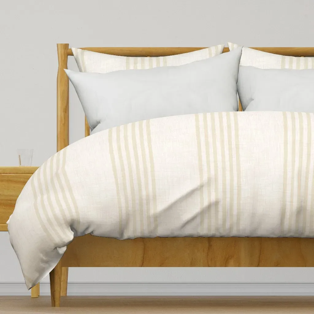 Warm Tan Almond Duvet Cover - Beige product