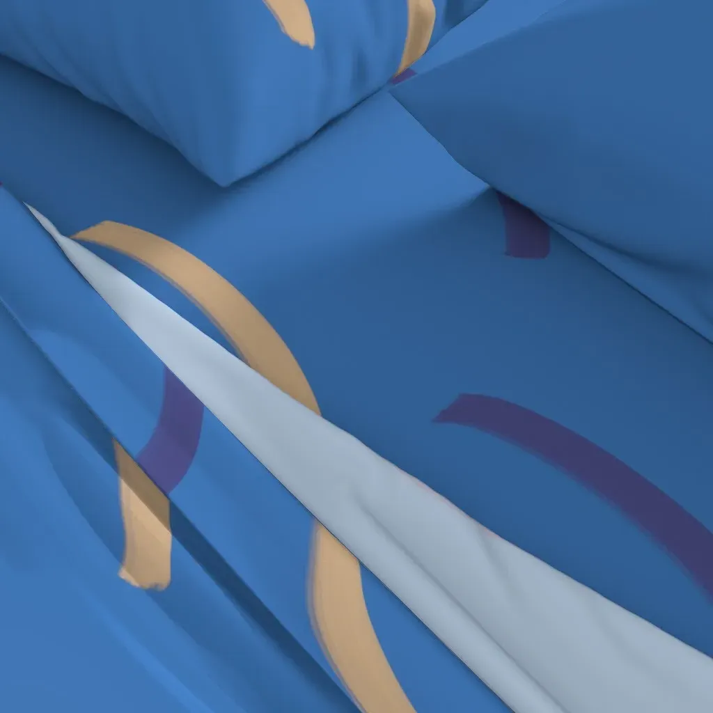 Wavesvariation 200 Twin Sheet Set - Blue alternate view