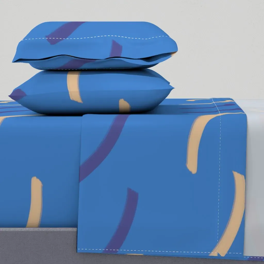 Wavesvariation 200 Twin Sheet Set - Blue product
