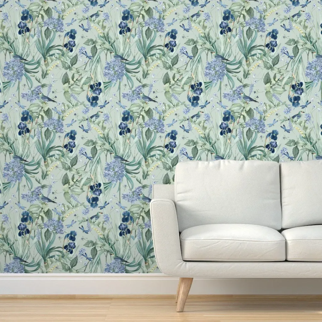 Westwick Peel and Stick Wallpaper - Dark Blue product