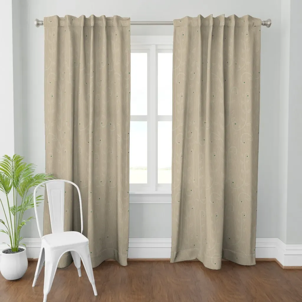 Whispering Arbor Curtain Panel - Beige product