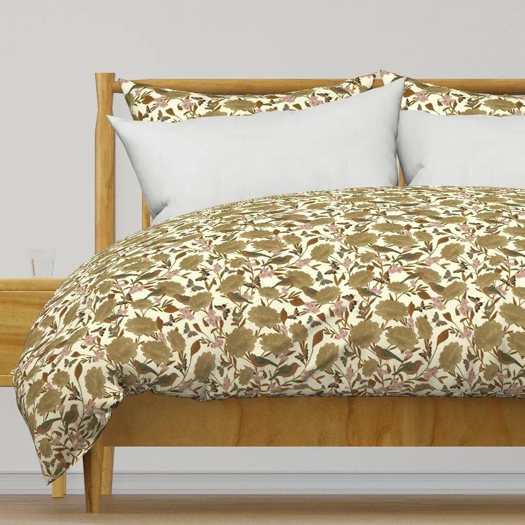 Whispering Garden Duvet Cover - Beige product