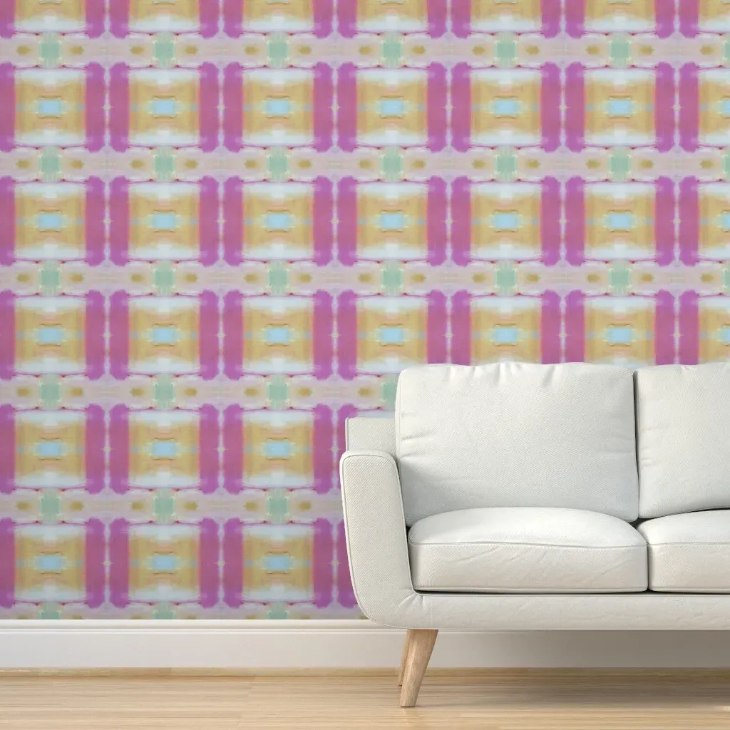 Whispers Of Pink Orange Peel and Stick Wallpaper - Pink product