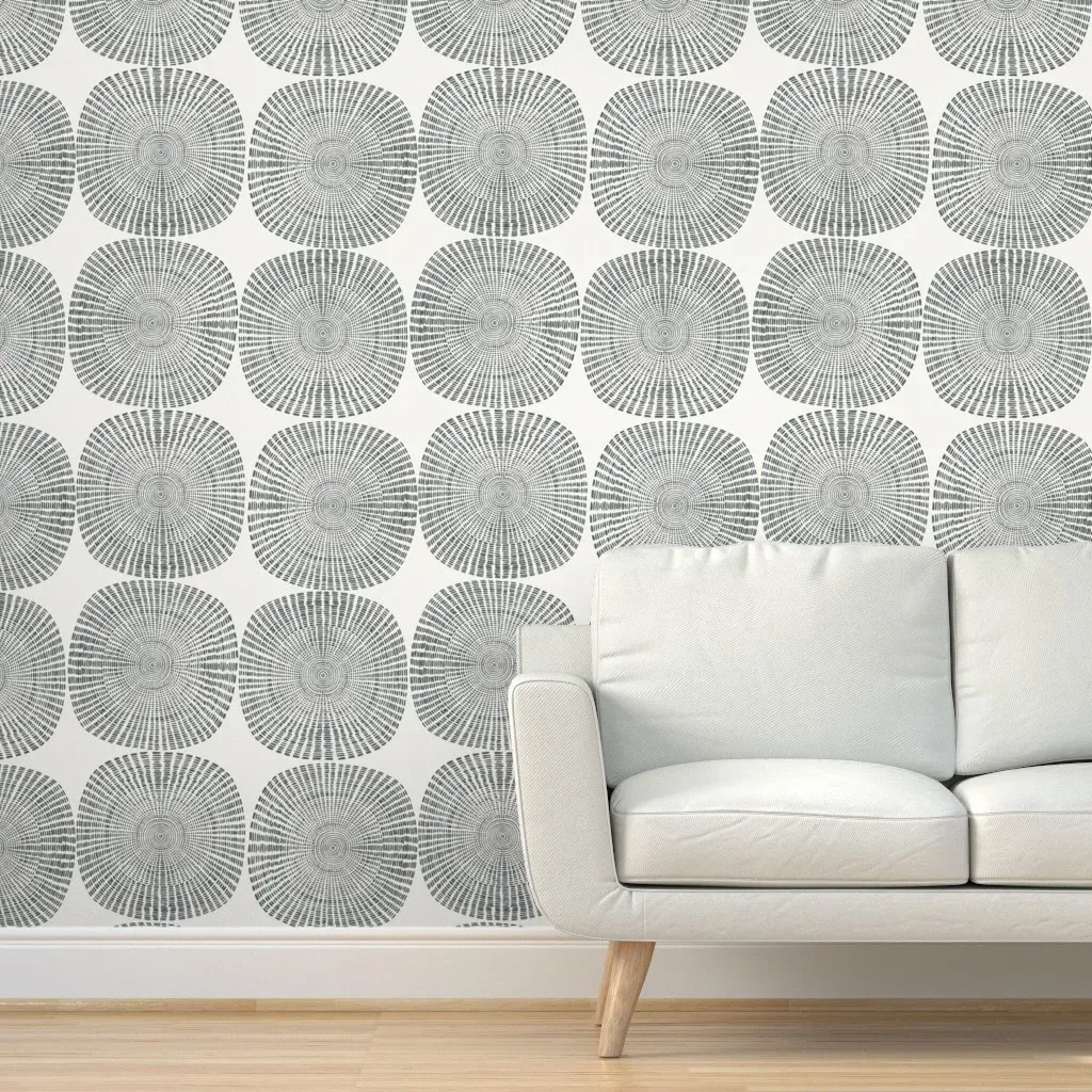 Wholly Plain Peel and Stick Wallpaper - Gray product
