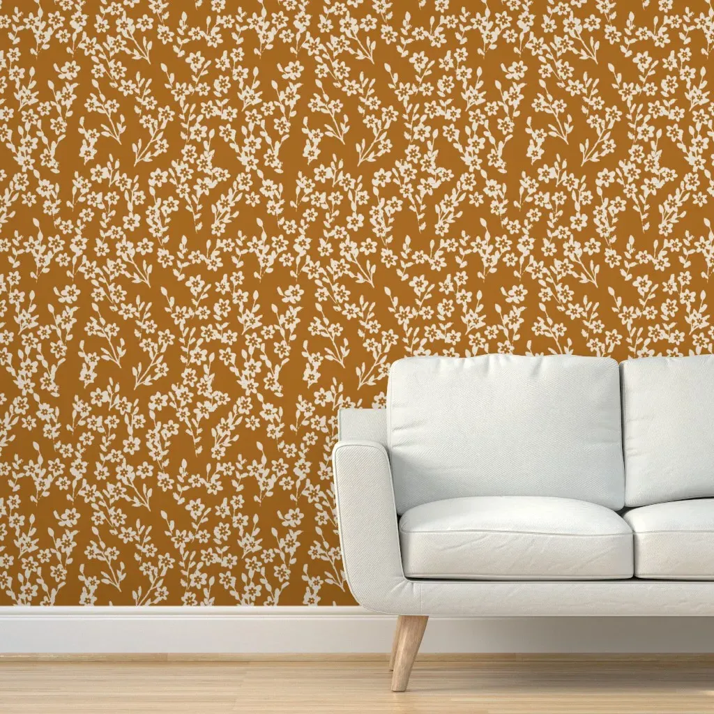 Wild Cottage Prairie Blossom Peel and Stick Wallpaper - Beige product